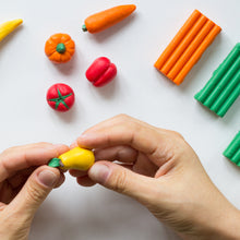 Load image into Gallery viewer, QBIX Polymer Clay Set – 36 Clay Blocks, Sculpting Tools, Storage Box