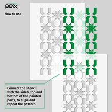 Load image into Gallery viewer, Tile Stencil - Tile Pattern Template - A3 Size Stencil