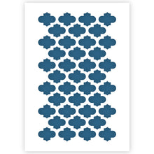 Load image into Gallery viewer, Morrocan Tile Stencil A3 Size 4