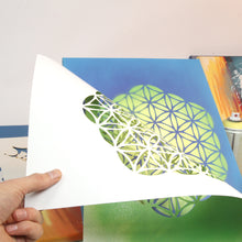 Load image into Gallery viewer, Green Energy Signs Stencil - A3 Size Stencil
