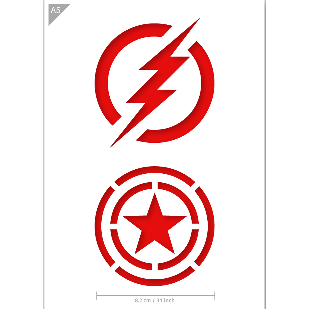 The Flash Stencil