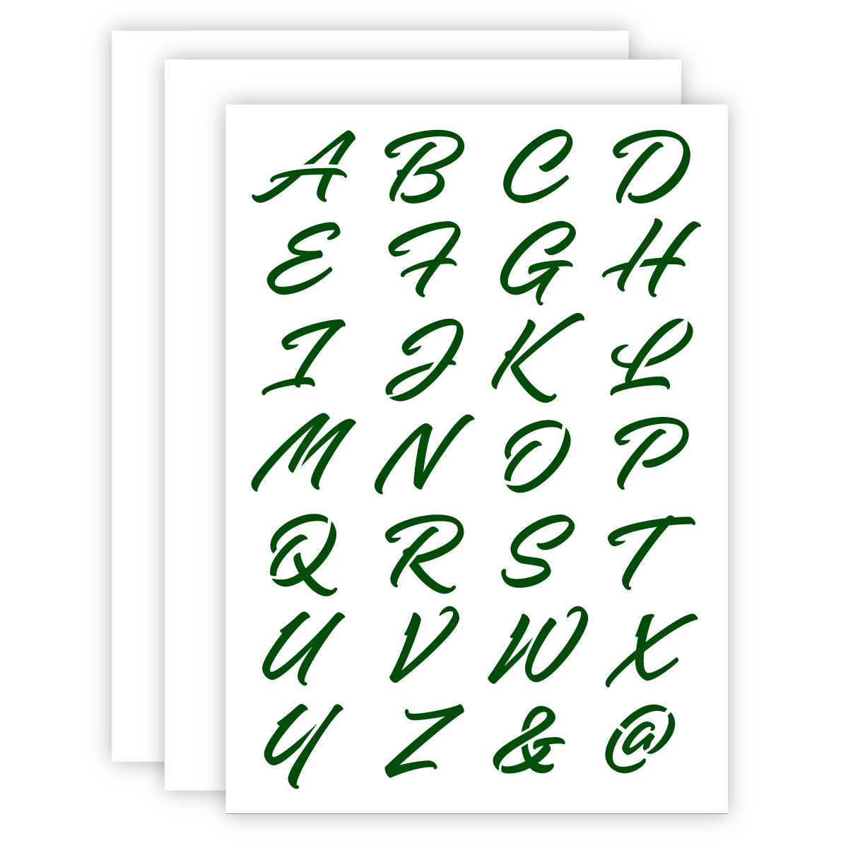 Letter Stencils