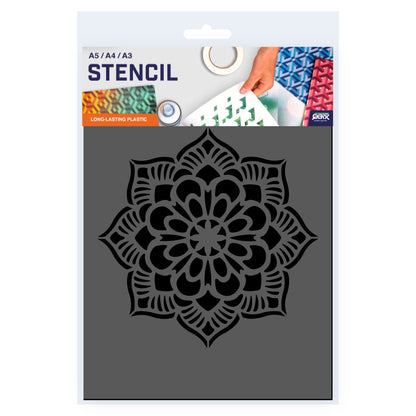 Packaged Mandala Stencil 3 Sizes