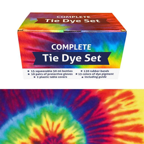 Tie Dye Fabric Paint Set of 15 colors