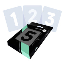 Load image into Gallery viewer, Number Stencil Set Numbers &amp; Symbols – Rounded – 2 sizes