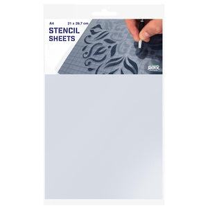 Mylar sheets - 5pcs A3 or A2 size plastic stencil sheets 420 x 594 mm