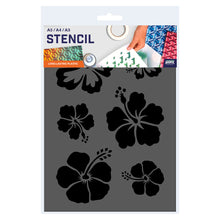Load image into Gallery viewer, Aloha Flowers Stencil - in 3 Sizes
