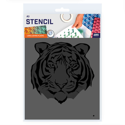 Packaged Tiger Stencil 2 Layer A3 Size