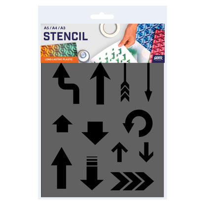 cool arrow stencil