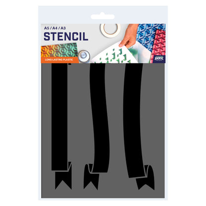 banner shape stencils