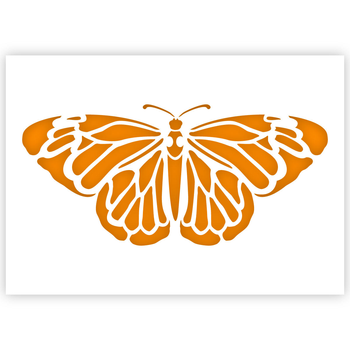 Butterfly stencil A5
