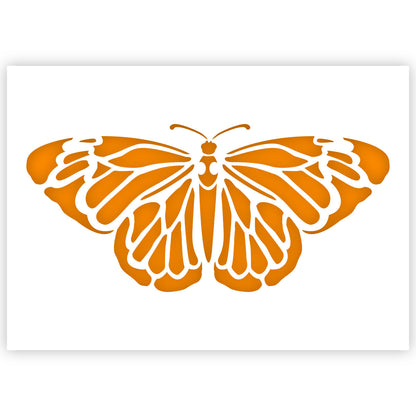 Butterfly stencil A5