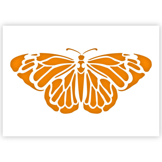 Butterfly stencil A5
