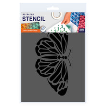 Load image into Gallery viewer, Packaged butterfly stencil A5