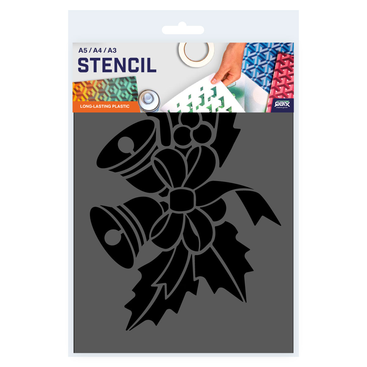 jingle bells stencil cut out