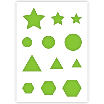 shape stencils for toddlers primary shape stencil for painting