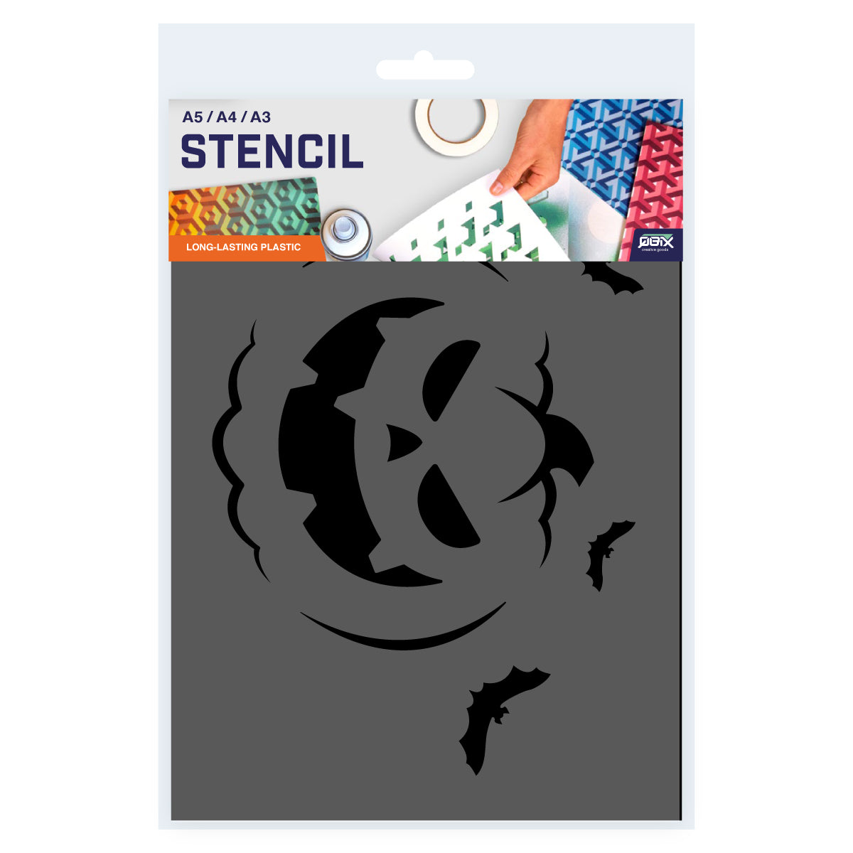 how to make a halloween stencil