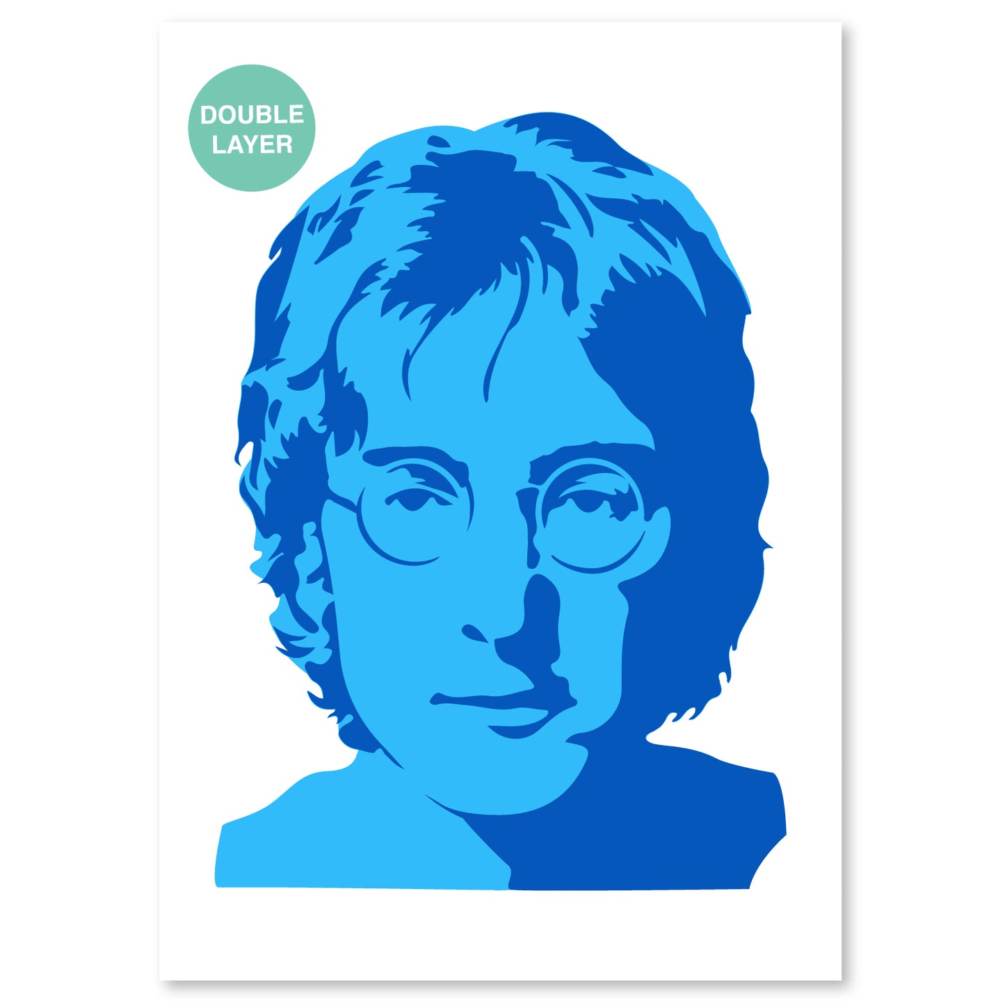 john lennon art stencil 