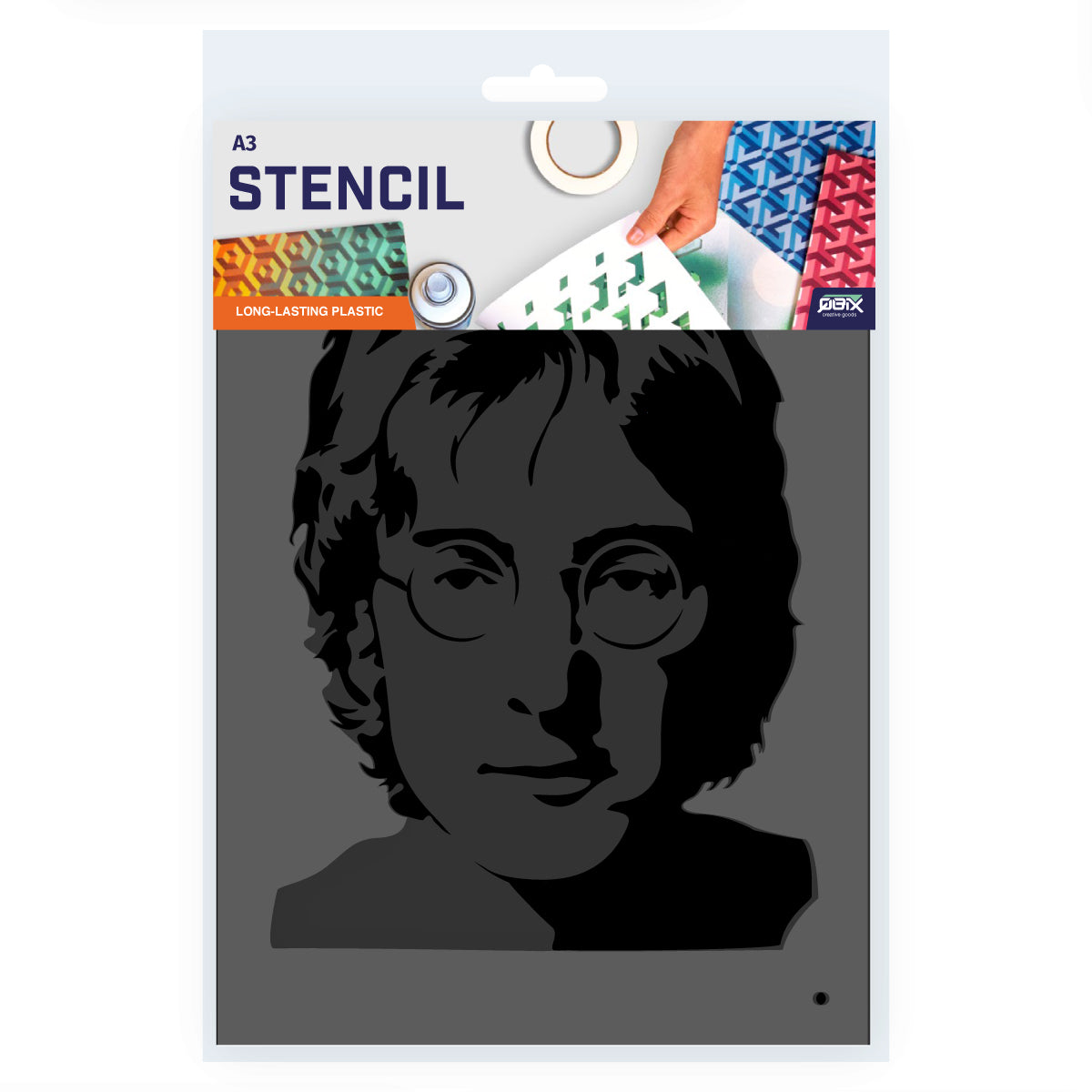 john lennon pop art stencil