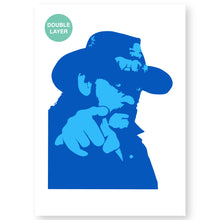 Load image into Gallery viewer, Lemmy Kilmister stencil art 