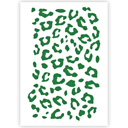 Leopard Pattern Stencil 3 Sizes