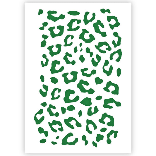 Leopard Pattern Stencil 3 Sizes
