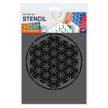 Load image into Gallery viewer, Packaged Mandala Stencil 3 Sizes