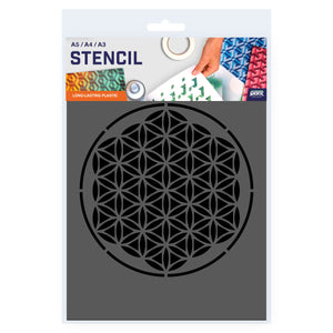 Packaged Mandala Stencil 3 Sizes