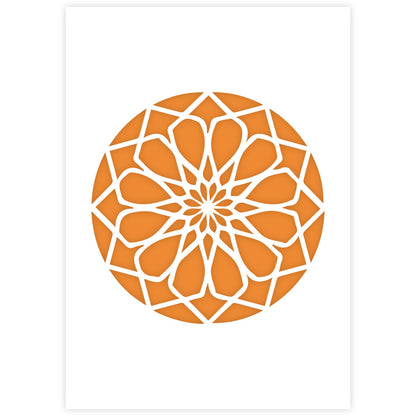 Mandala Stencil 13 - A3 Size