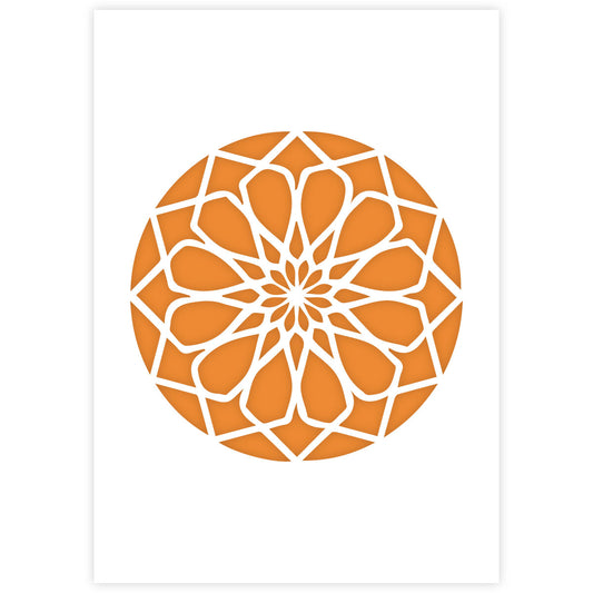 Mandala Stencil 13 - A3 Size