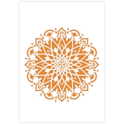 Mandala Stencil 06 - A3 Size