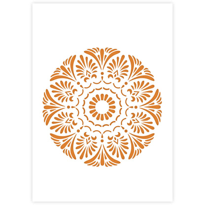 Mandala Stencil 07 - A4 Size