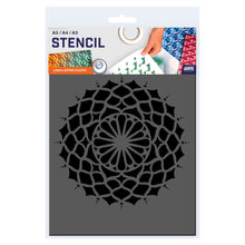 Load image into Gallery viewer, Packaged Mandala Stencil A5 A4 A3 Size