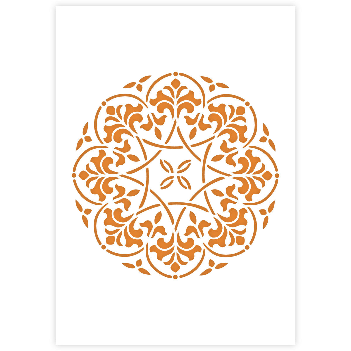 Mandala Stencil 10 - A3 Size