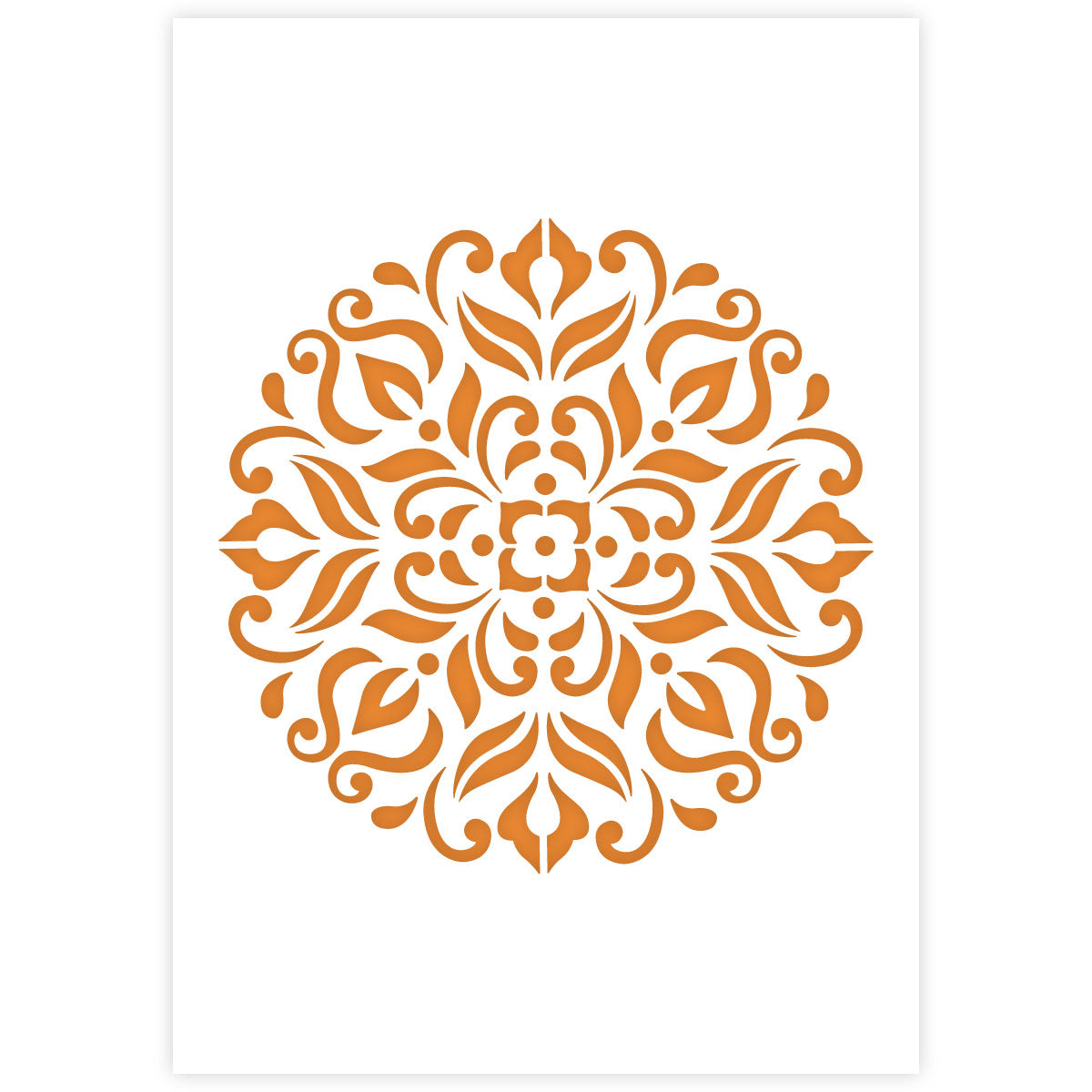 Mandala Stencil 11 - A4 Size