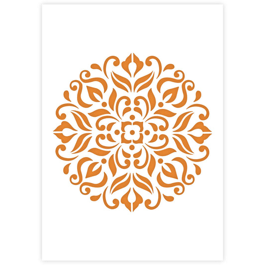 Mandala Stencil 11 - A3 Size