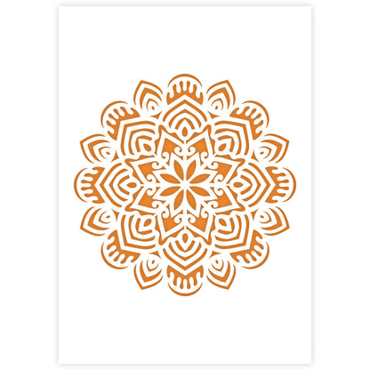 Mandala Stencil 14 - A3 Size
