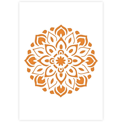 Mandala Stencil 04 - A3 Size