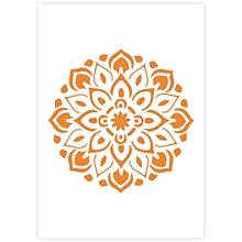 Load image into Gallery viewer, Mandala Stencil A5 A4 A3 Size