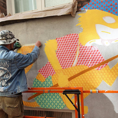 3d stencil wall art