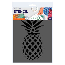 Load image into Gallery viewer, Pineapple Stencil Template - in 3 Sizes