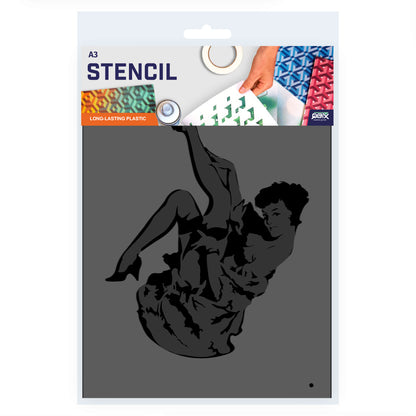 pin up stencil