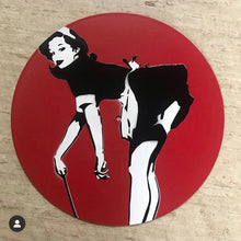 Load image into Gallery viewer, pin up street art stencil