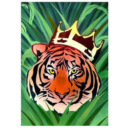 Tiger Stencil Artwork
