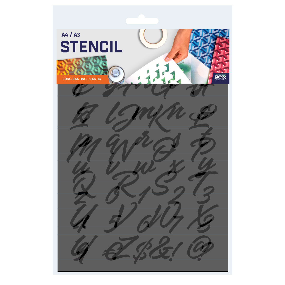 Letter Stencils at QBIX Stencils