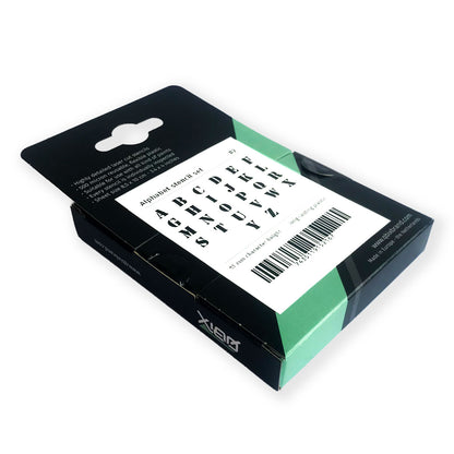 Packaging letter stencils