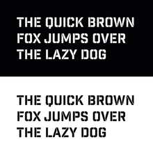 Load image into Gallery viewer, The quick brown fox jumps over the laze dog