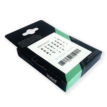 Packaging number stencil set