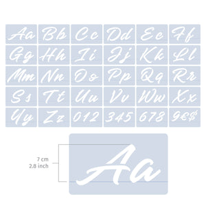 Decorative Letter Set, Complete Alphabet - in 2 Sizes