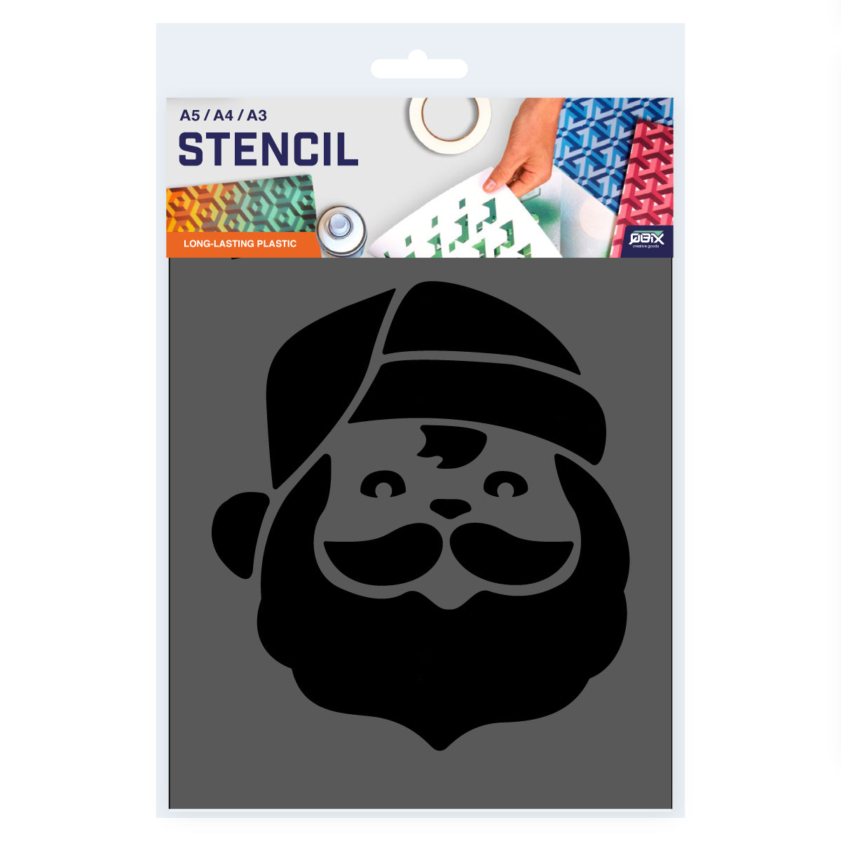 father christmas stencils